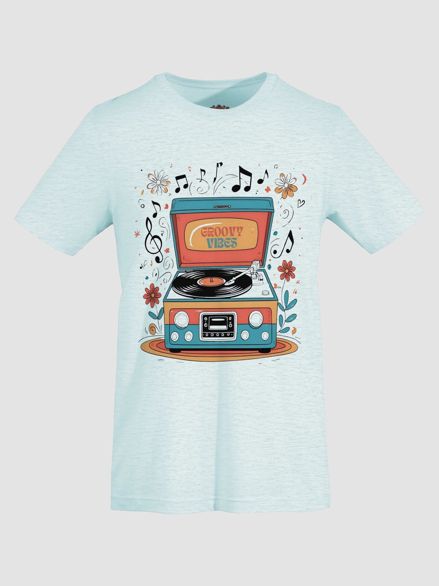 Vintage Groove Vinyl T-Shirt product image (4)