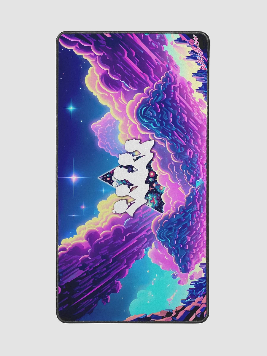 Will Save the Synthwave Silhouette Deskmat product image (2)