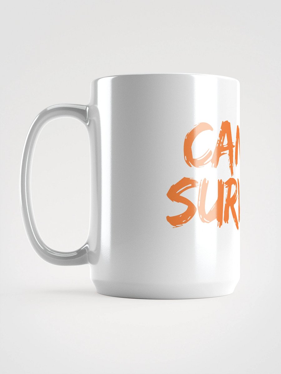 CANCER SURVIVOR Blue Ribbon Mug product image (6)