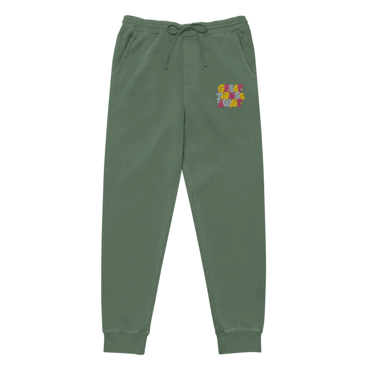 Great Things Await: Pigment Dyed Joggers product image (9)