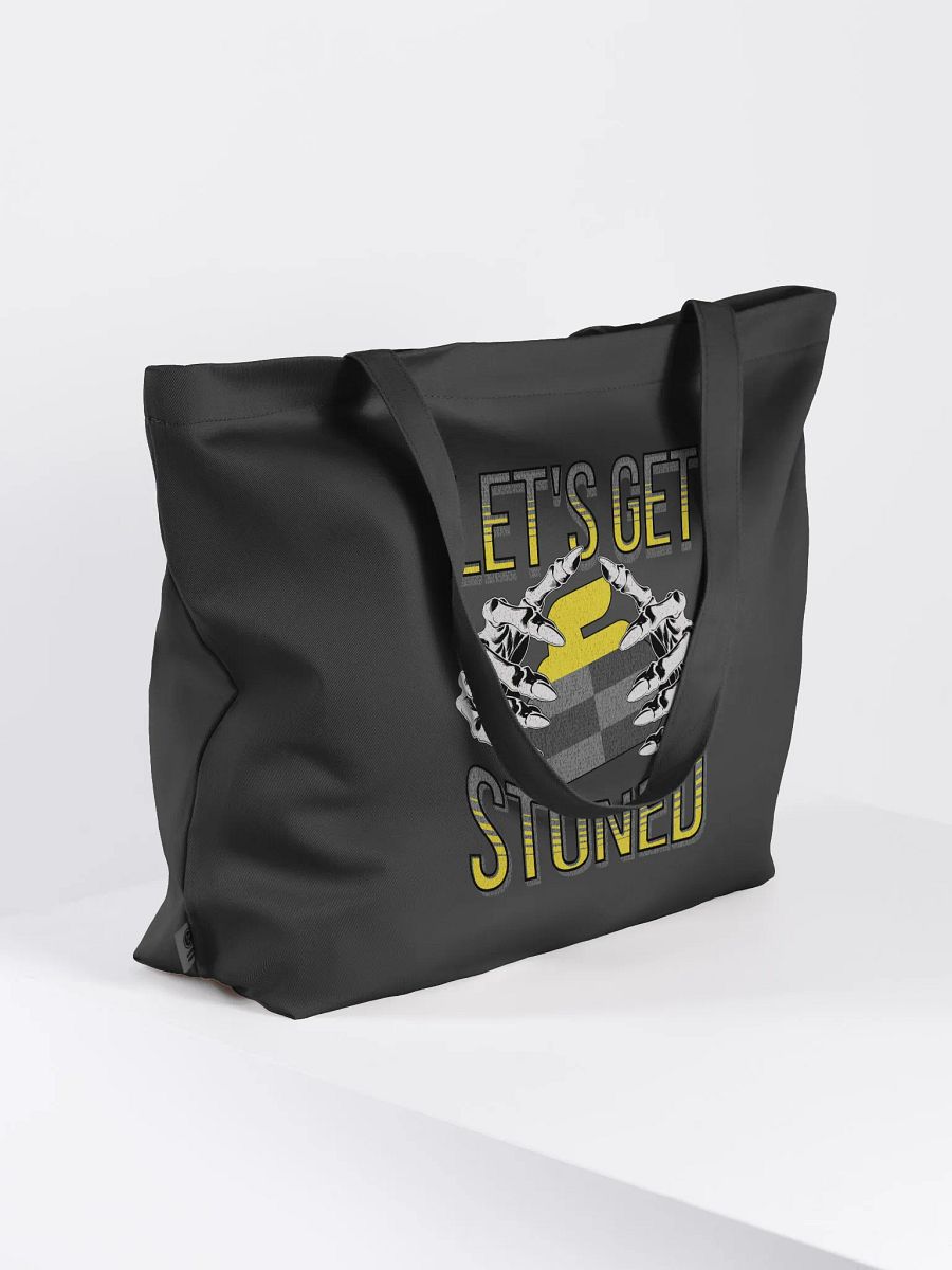 Lets Get Stoned Curling Skeletal Hands Eco Tote product image (1)