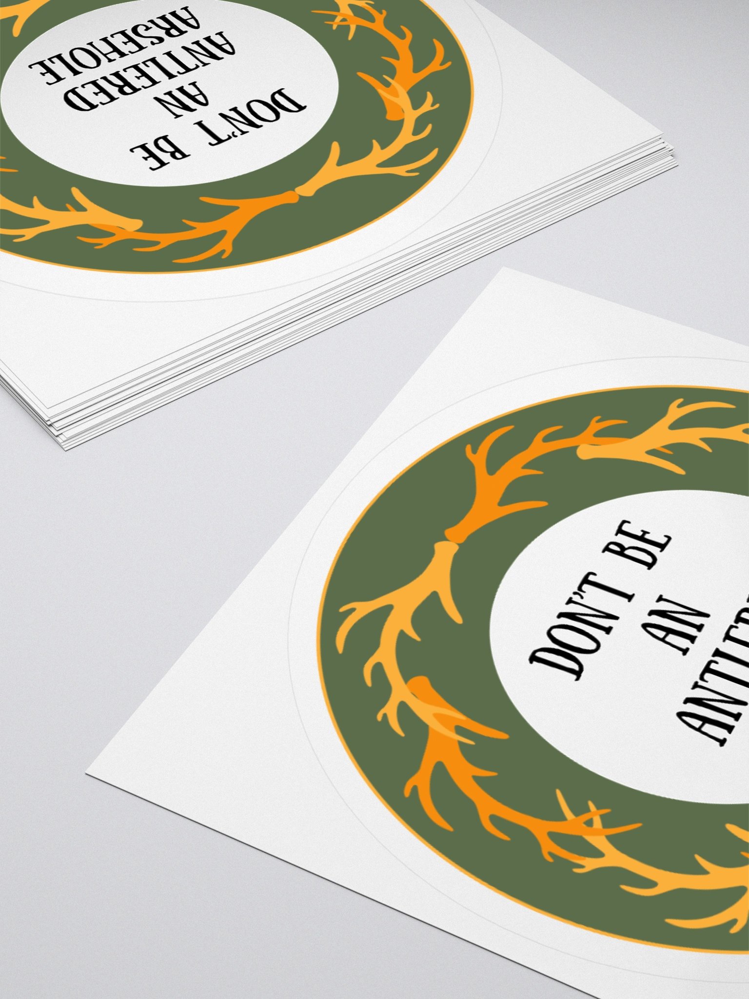 Stag Man Reprimand Sticker product image (11)