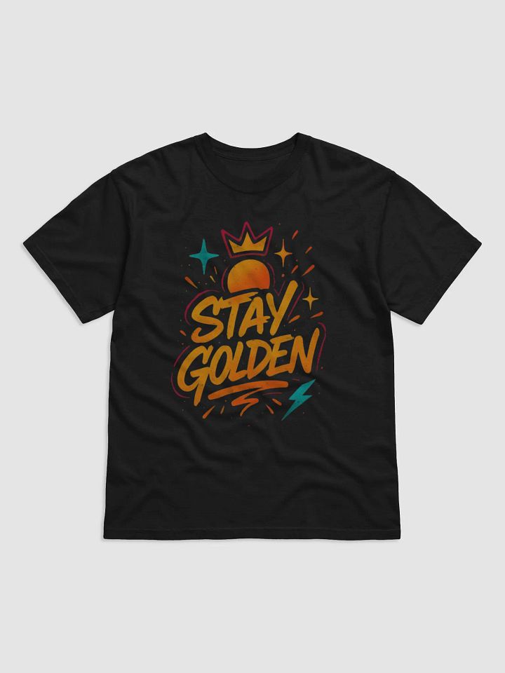 "Golden Crown" Graffiti Comfort Tee | Stay Golden Collection product image (1)