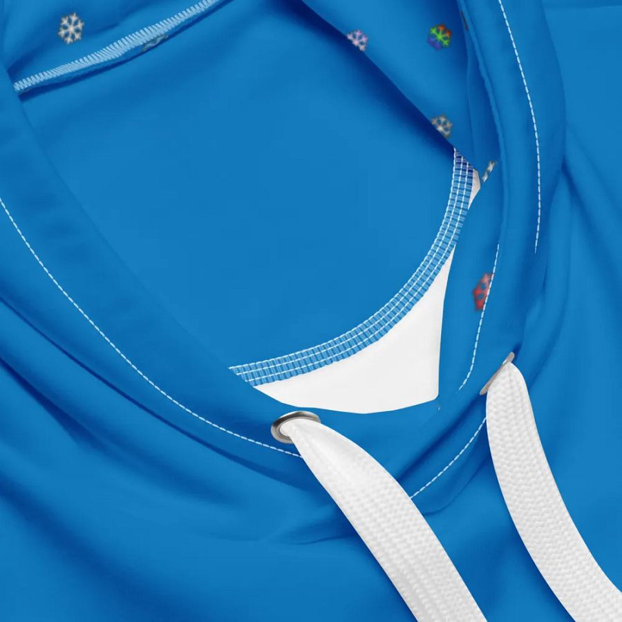 Blue Winter is Here Hoodie - back product image (6)