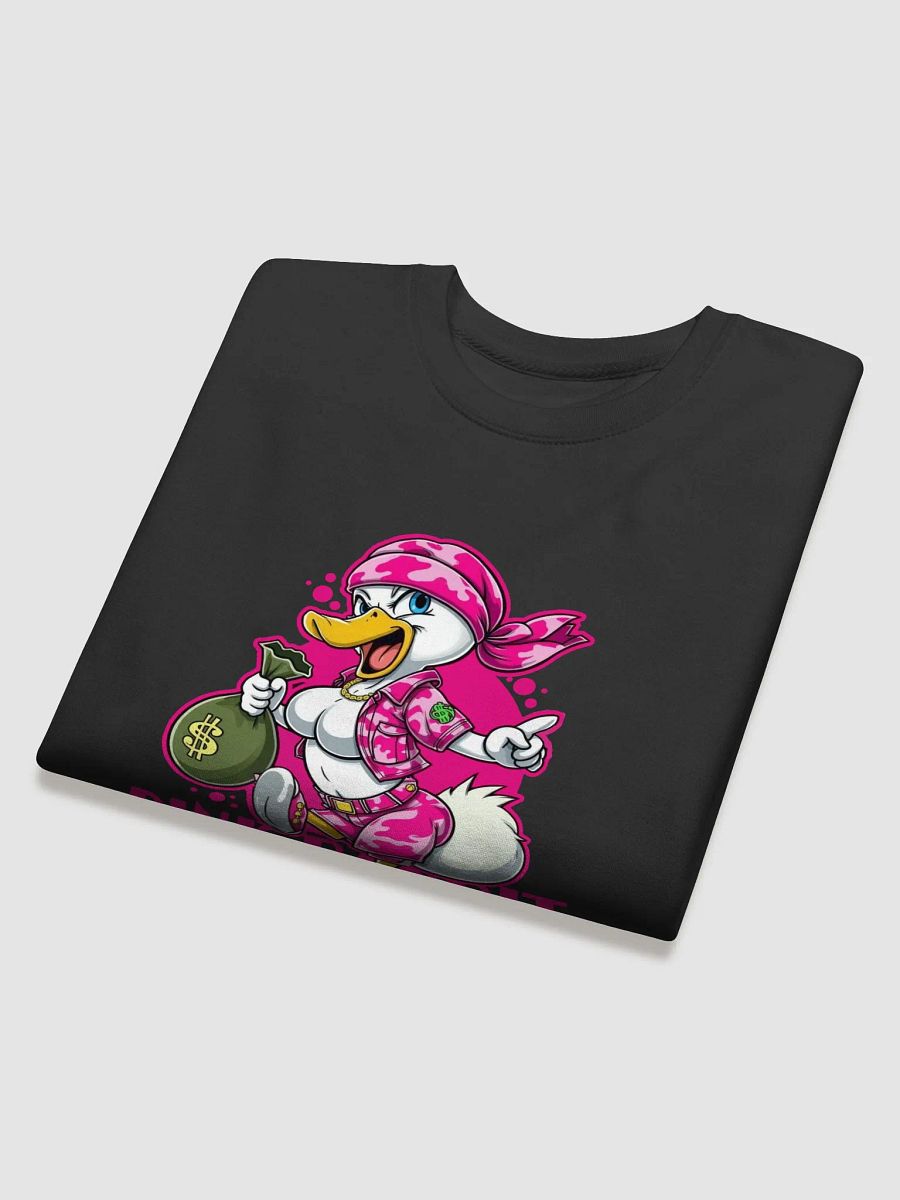 Durti3Goos3 - Durti3 Duck Gang – Pink Bandit Unisex Sweatshirt product image (4)