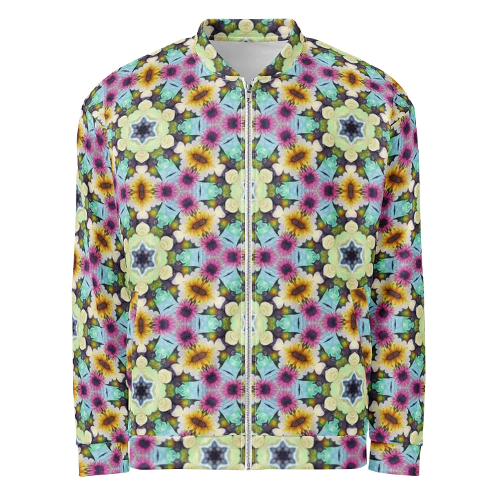 Kaleidoscopic Floral Bomber Jacket product image (1)