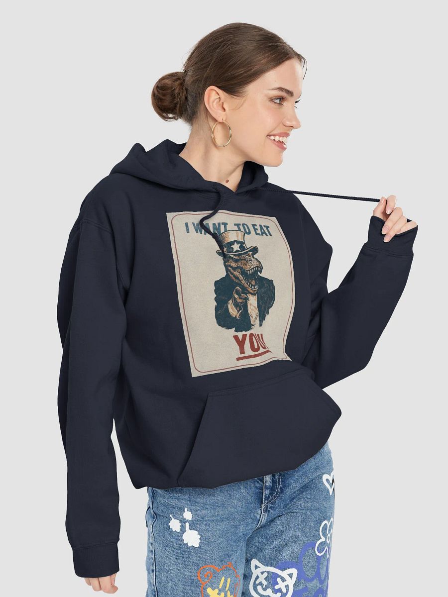 Uncle Sam T. Rex Poster Funny Dinosaur Hoodie product image (61)