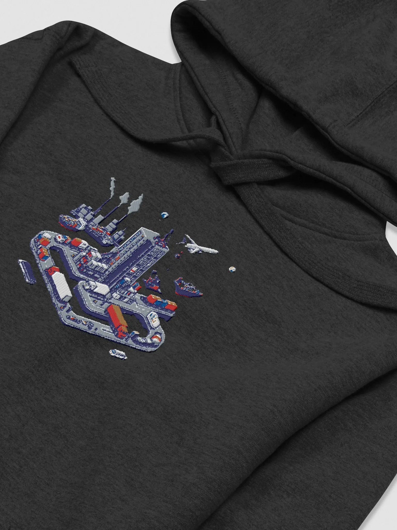 Supply Chain Embroidered Hoodie product image (3)