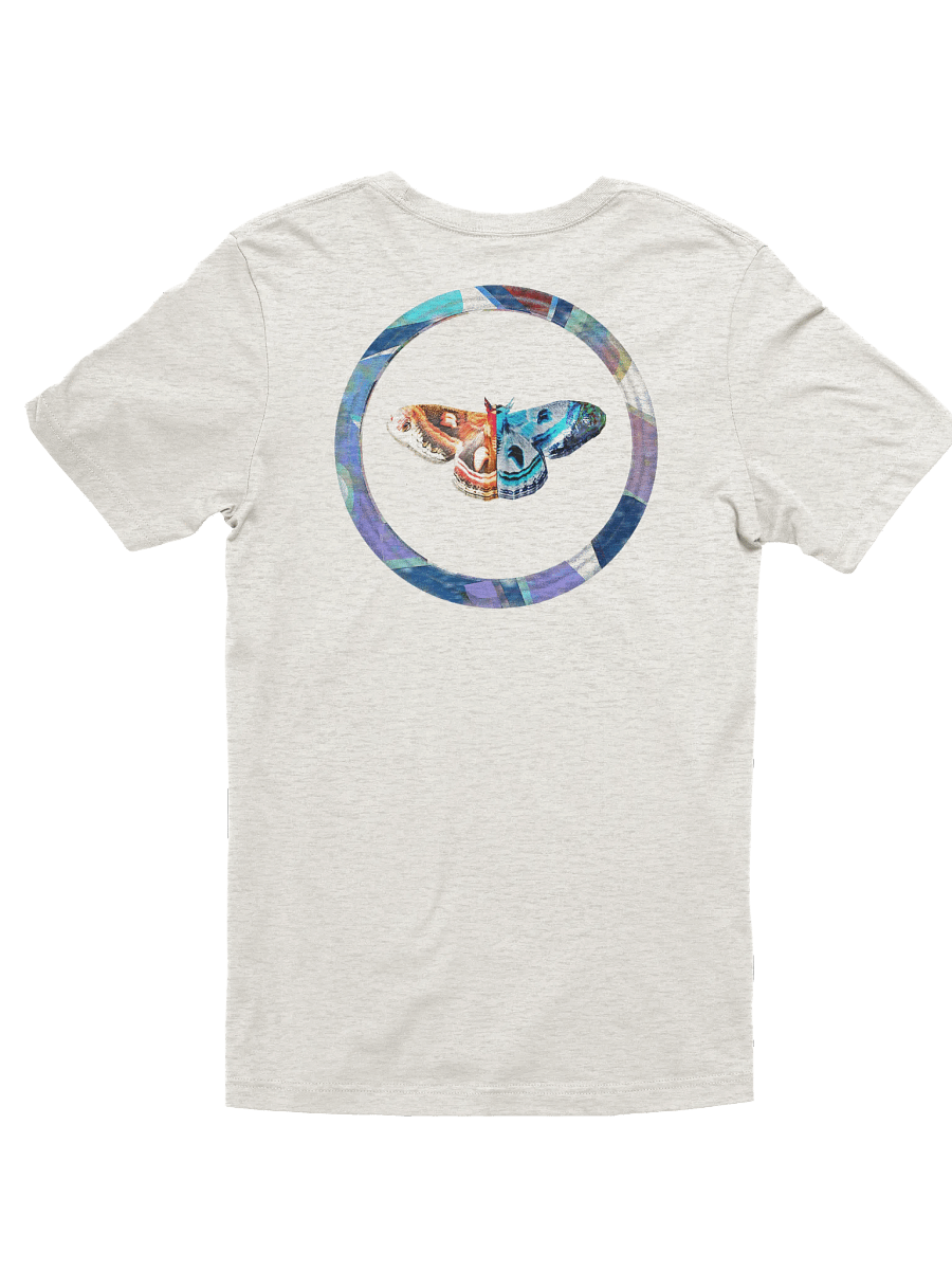 Moth Bella+Canvas Supersoft T-Shirt (Back Patch) product image (2)