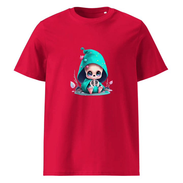 Halloween Skeleton Baby with Green Leaves product image (1)