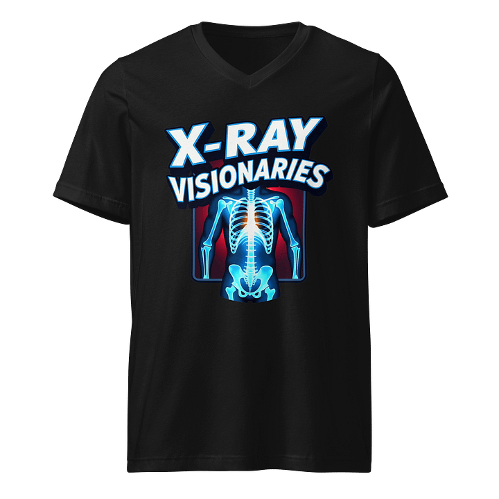 Glowing X-Ray Visionaries V-Neck Tee product image (1)