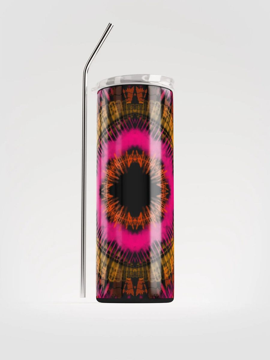 Vibrant Tie Dye Stainless Steel Tumbler: Eco-Friendly Chic for On-the-Go sips product image (1)
