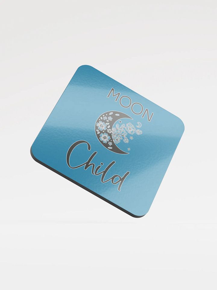 Lunar Floral Cork Coaster product image (1)