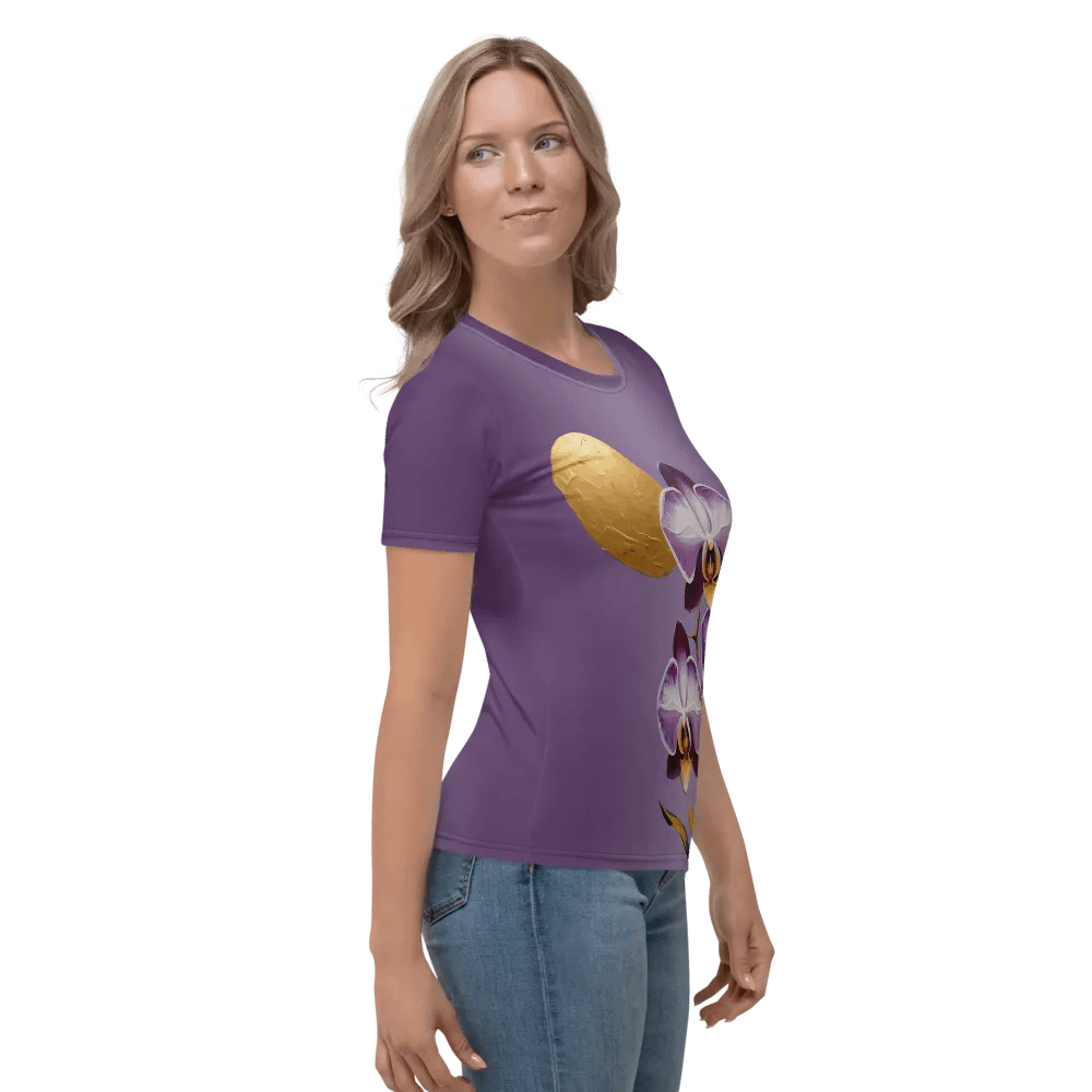 Floral Themed All Over Print T-shirt product image (5)