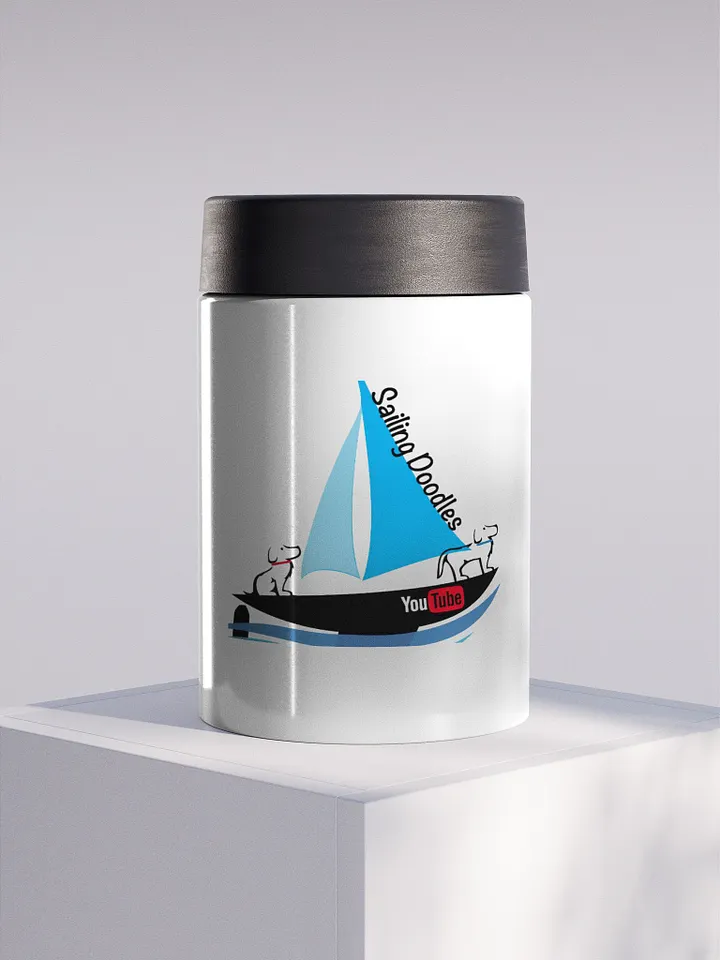 Classic Logo Stainless Steel Koozie product image (2)
