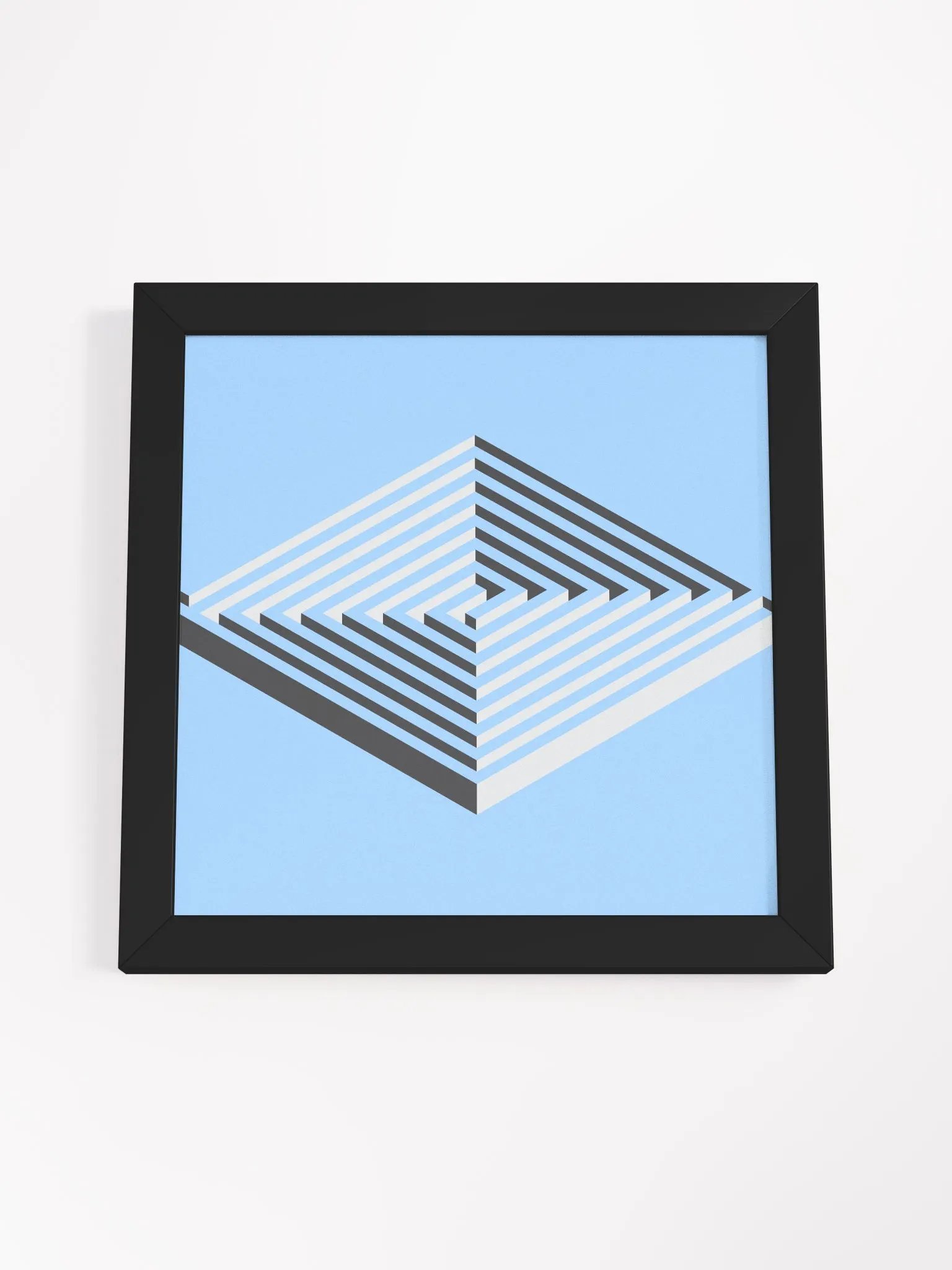 Spiral Maze Framed Matte Poster product image (4)