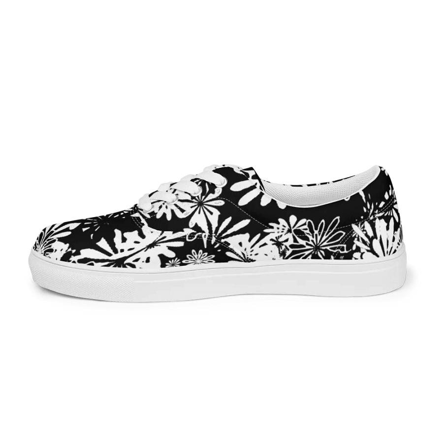 Barely Azaleas, canvas lace up shoes product image (10)
