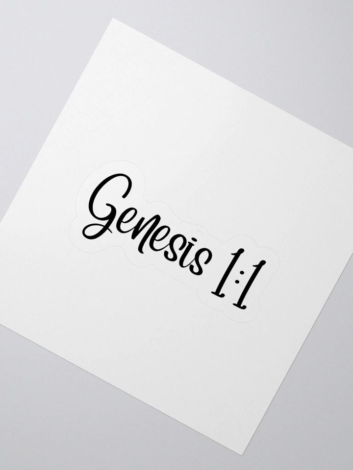 Genesis 1:1 product image (4)