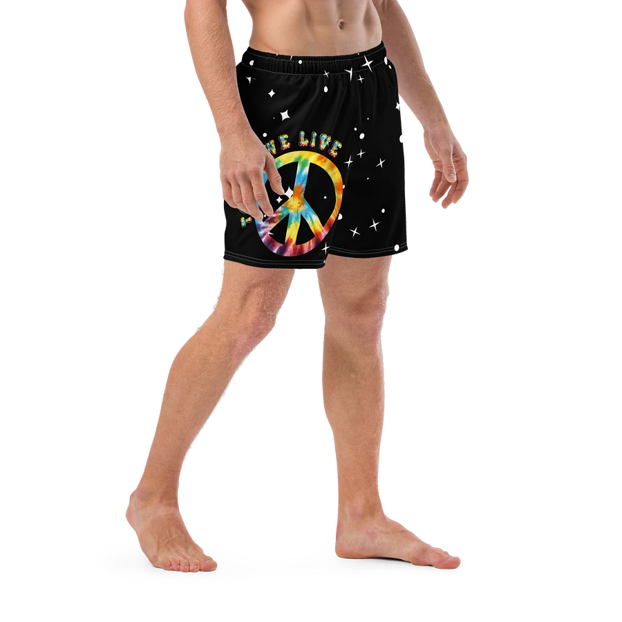 Peace and Love among the stars swim trunks product image (16)