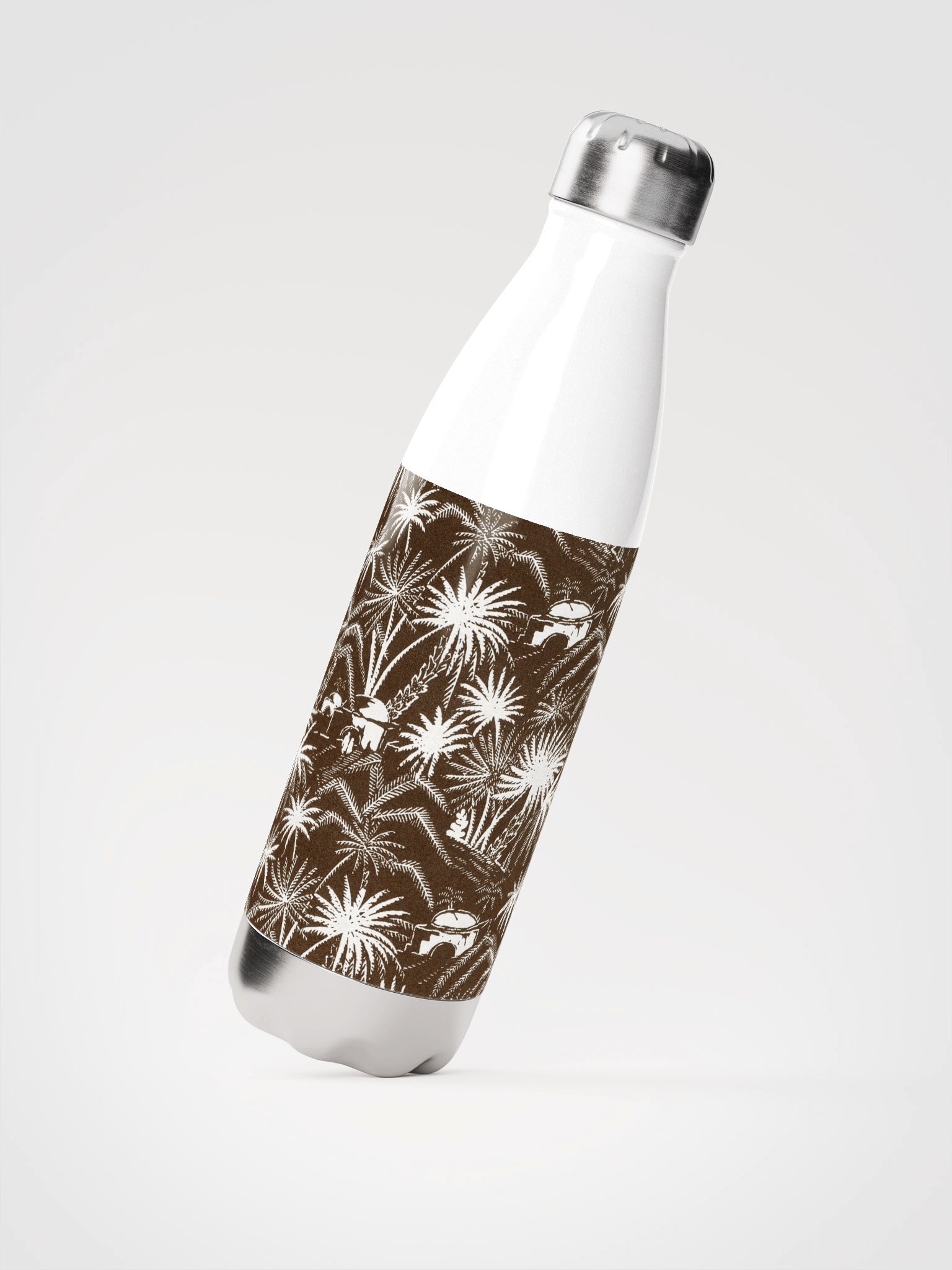 Palm Trees. 17oz. Stainless Steel Water Bottle product image (2)