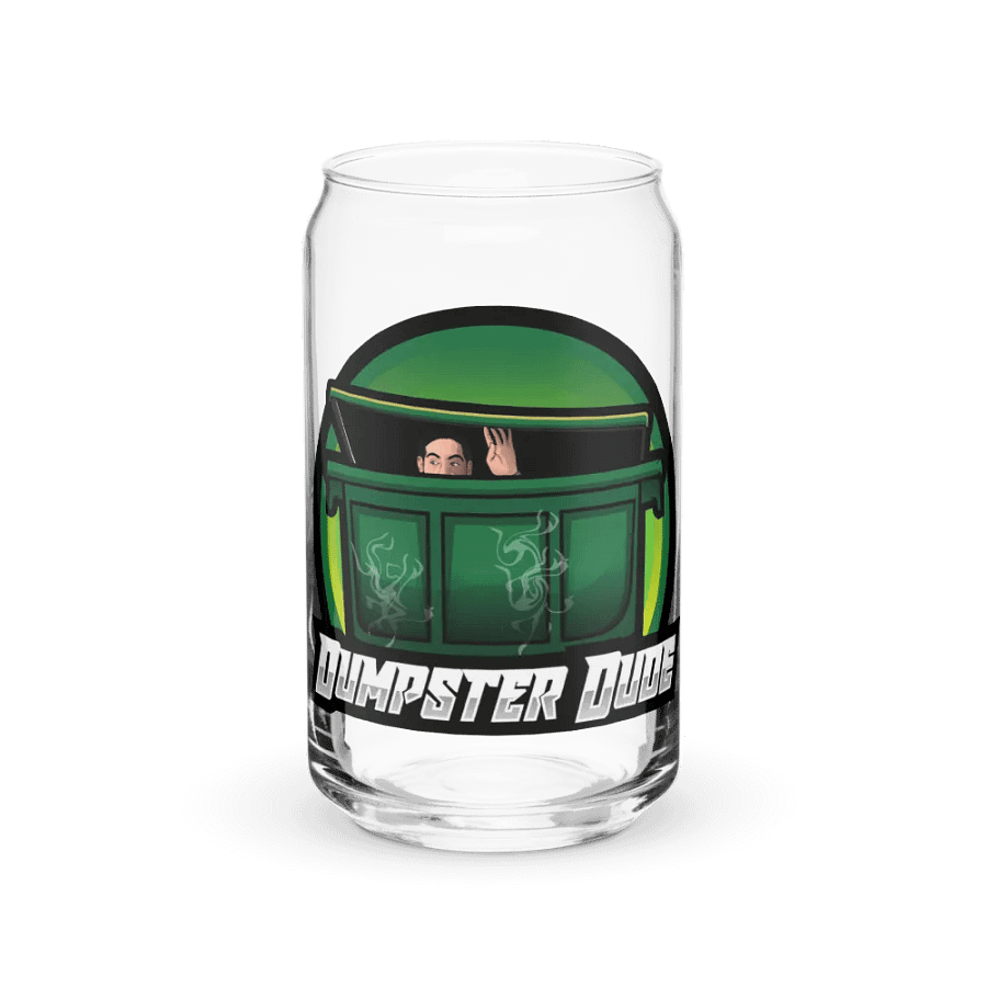 Dumpster Dude Can Glass product image (2)