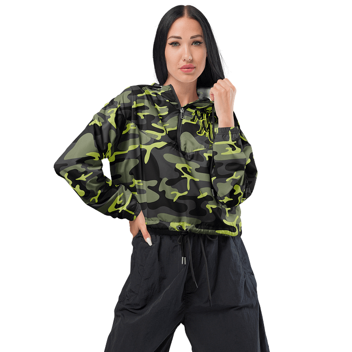 Galactic Camo Cropped Windbreaker--MuMan Music Collection product image (1)