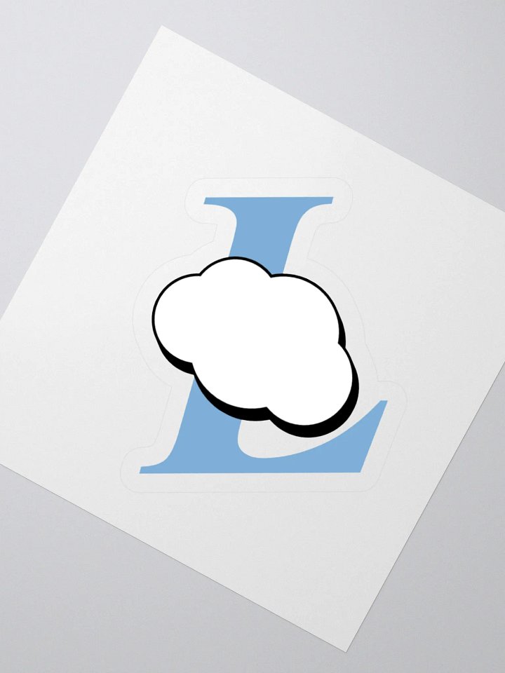 L CLOUD Sticker product image (6)