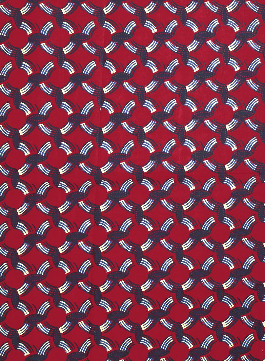 Tessuto Wax Print - Design Geometrico - cod.577/A product image (1)
