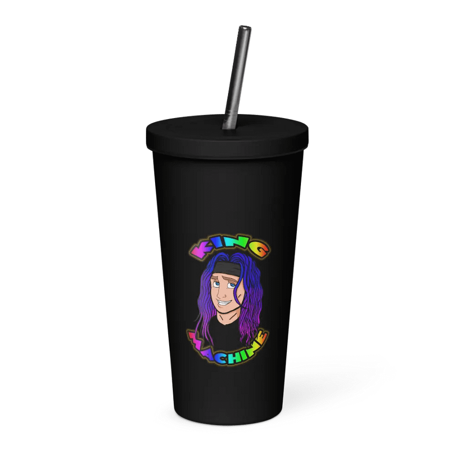 Rainbow King insolated tumbler product image (3)