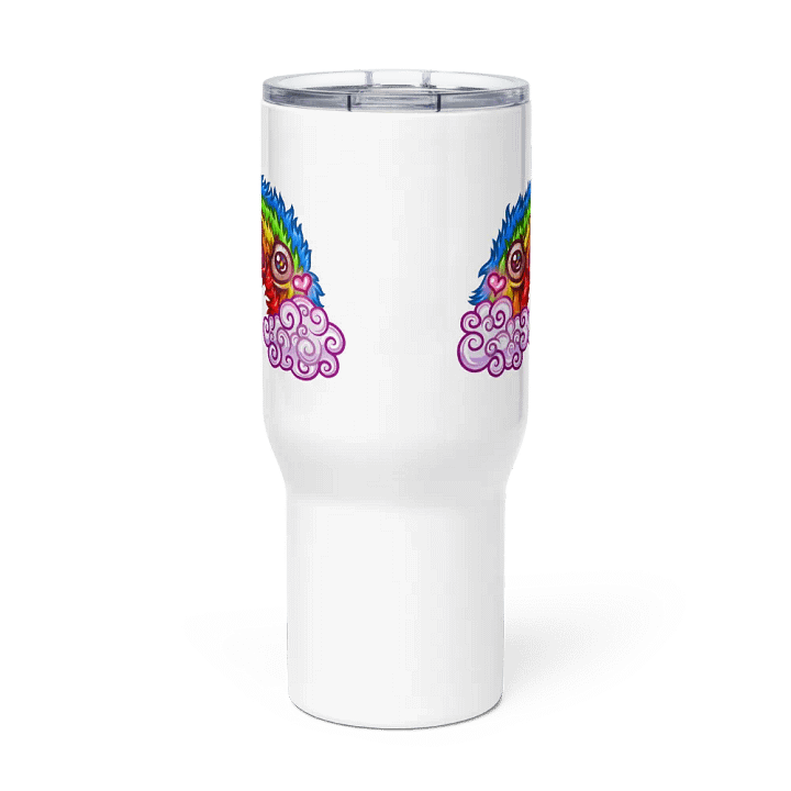 Gay Wrath Rainbow Travel Mug (With Handle) product image (2)