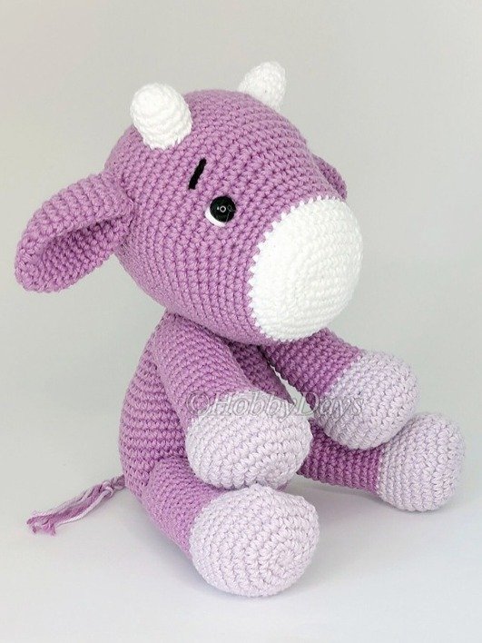 USA Pattern - Amigurumi Crochet Cow product image (4)