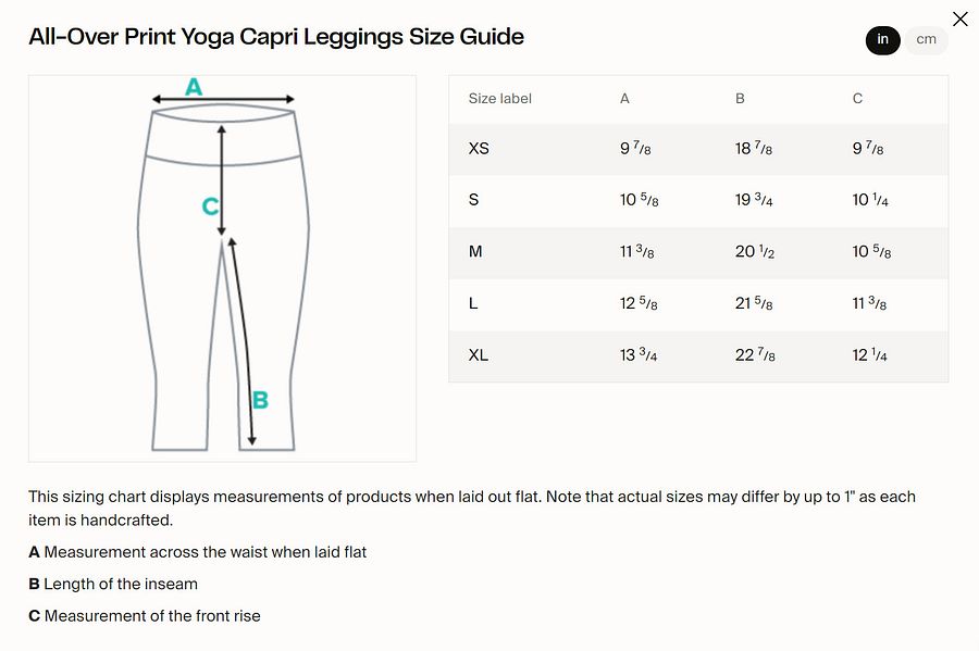 Peacock Valley (yoga capri leggings) product image (4)