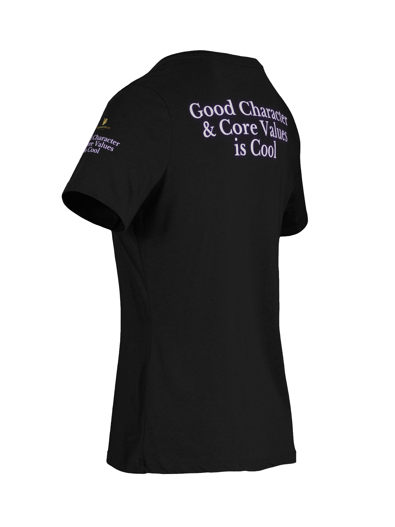 WigganOfficial “Good Character & Core Values is Cool” V-Neck T-Shirt product image (57)