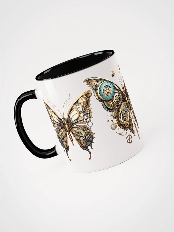Steampunk Butterfly Accent Mug product image (2)
