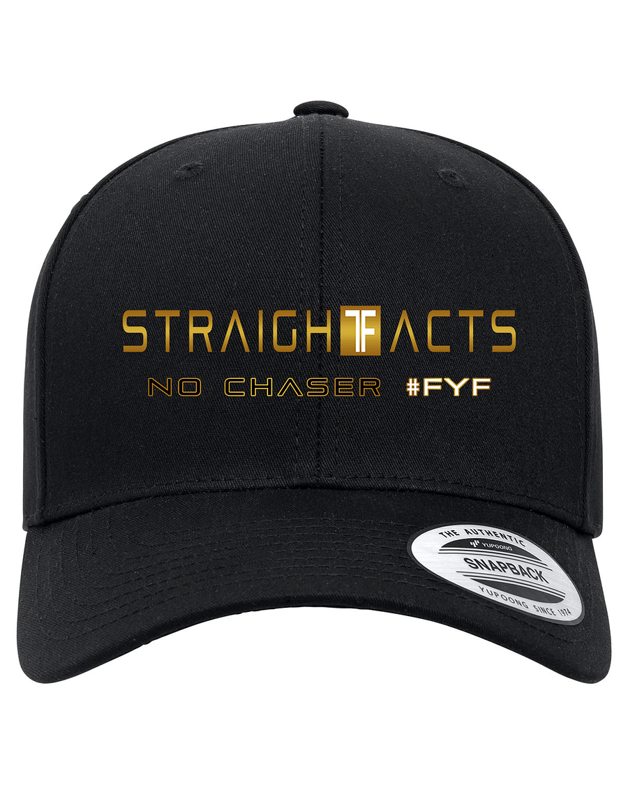 Straight Facts No Chaser FYF - Black Snapback product image (1)