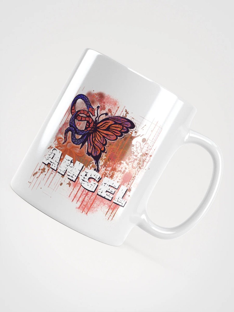 Mug Angel Distressed Snake Butterfly product image (8)