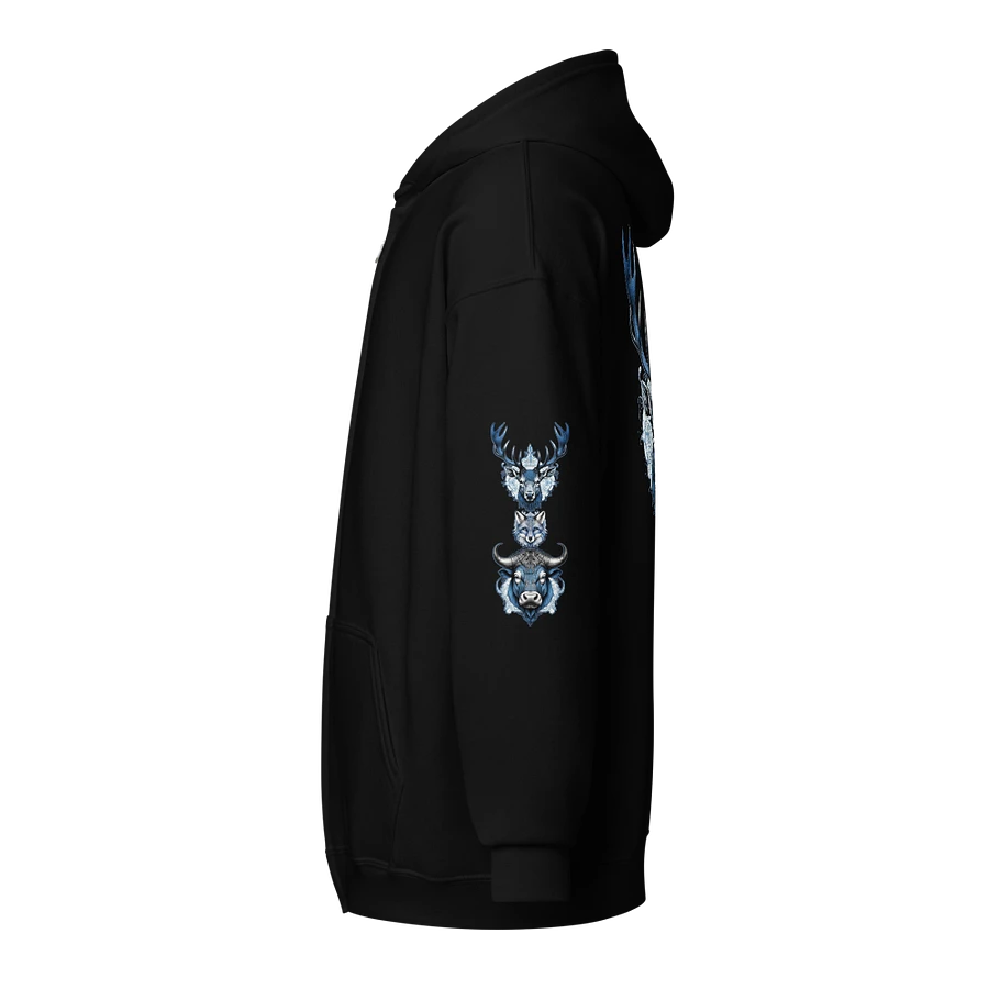 Blue Stag Back Vixen Games zippy Hoodie product image (2)