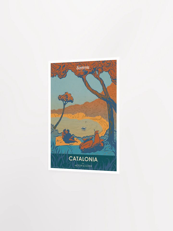 Scooterola: Catalonia by Motor Scooter Poster product image (7)