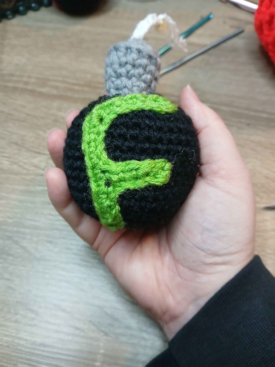Handmade Crochet F Bomb – Made to Order product image (4)