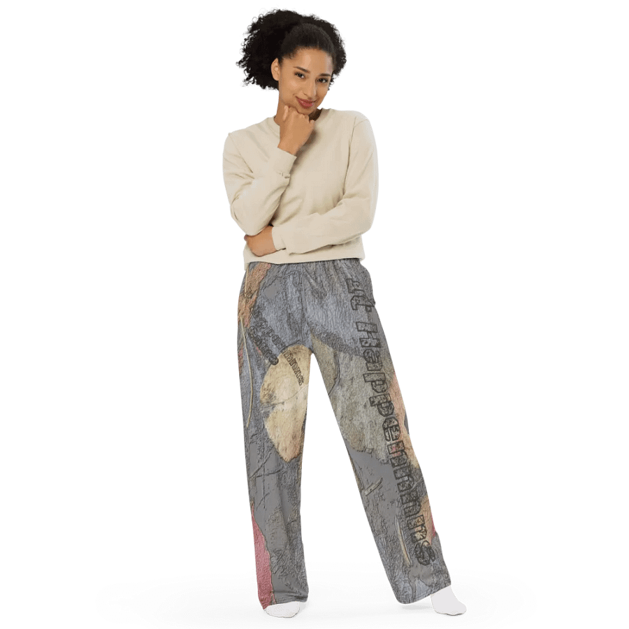Unisex Wide-Leg Pants - MossyOak - It Happennnns Camo product image (11)