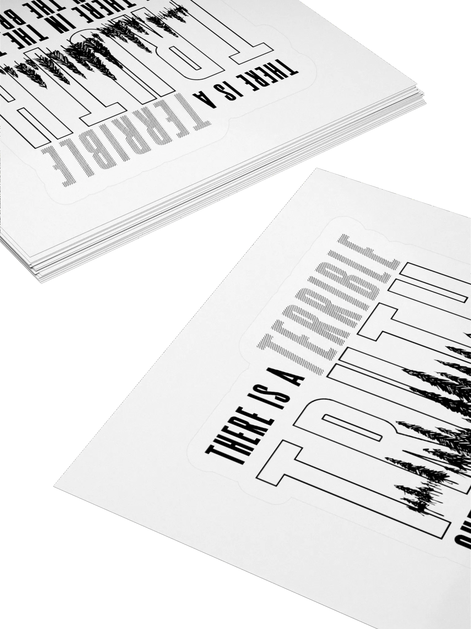 Truth In The Trees Sticker product image (4)