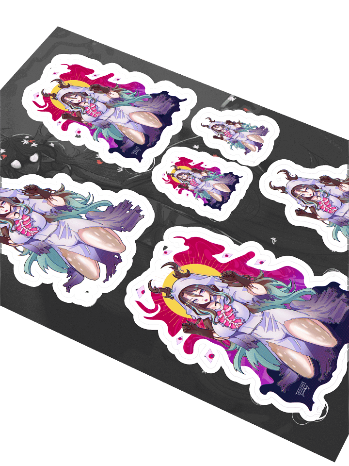 Spectral Doll Sticker Sheet product image (2)