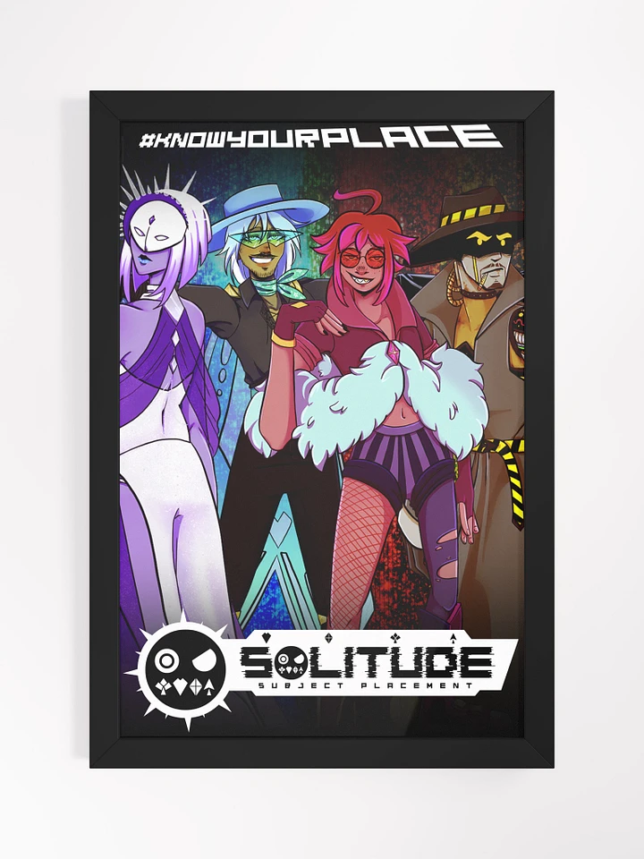 Solitude: Subject Placement Framed Poster product image (1)