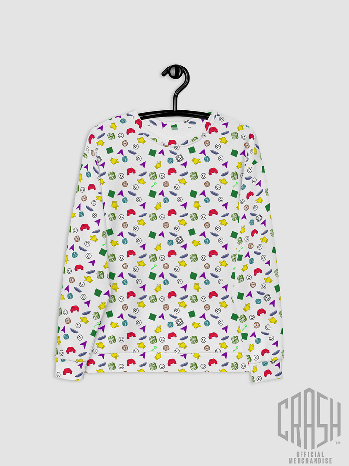 FTG minigame sweatshirt (white) product image (2)
