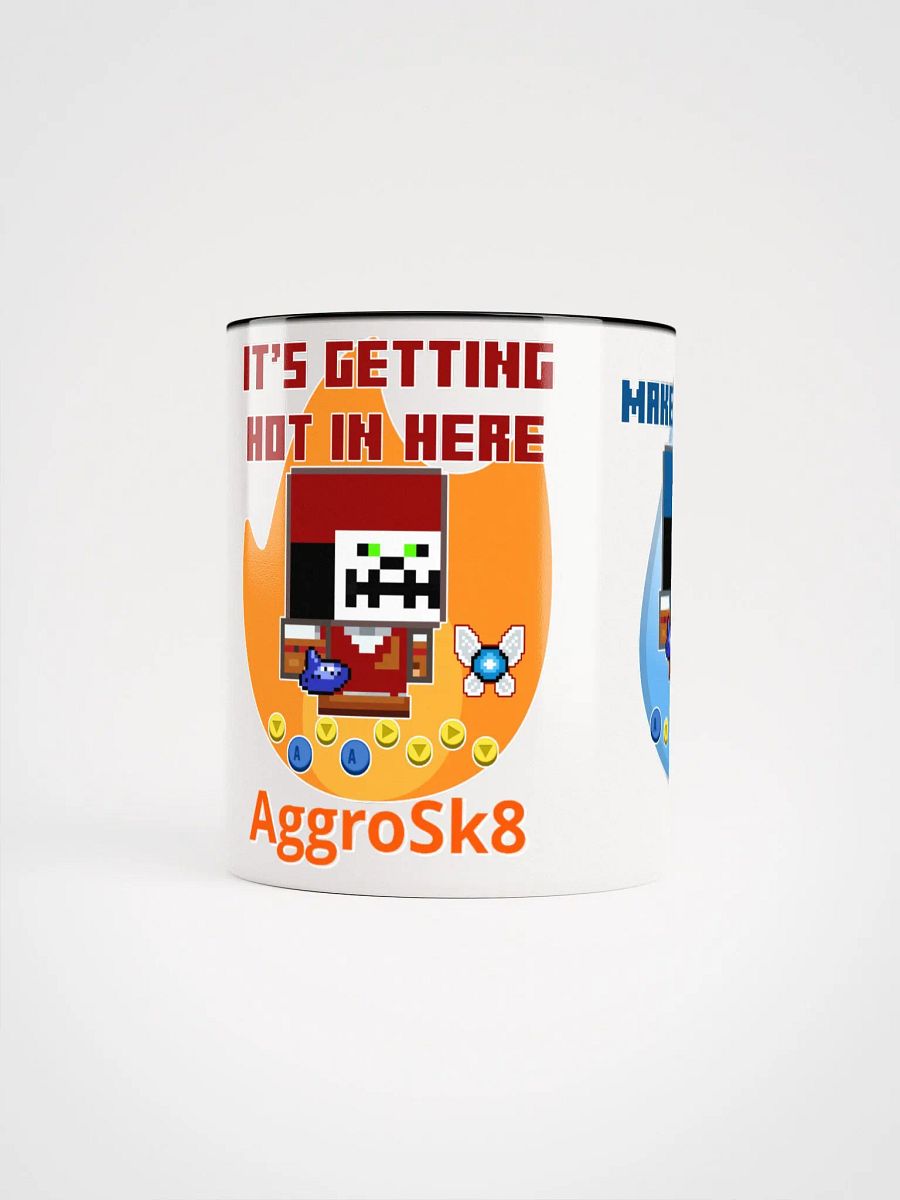 Aggro - White Ceramic Mug With Colored Inside product image (5)