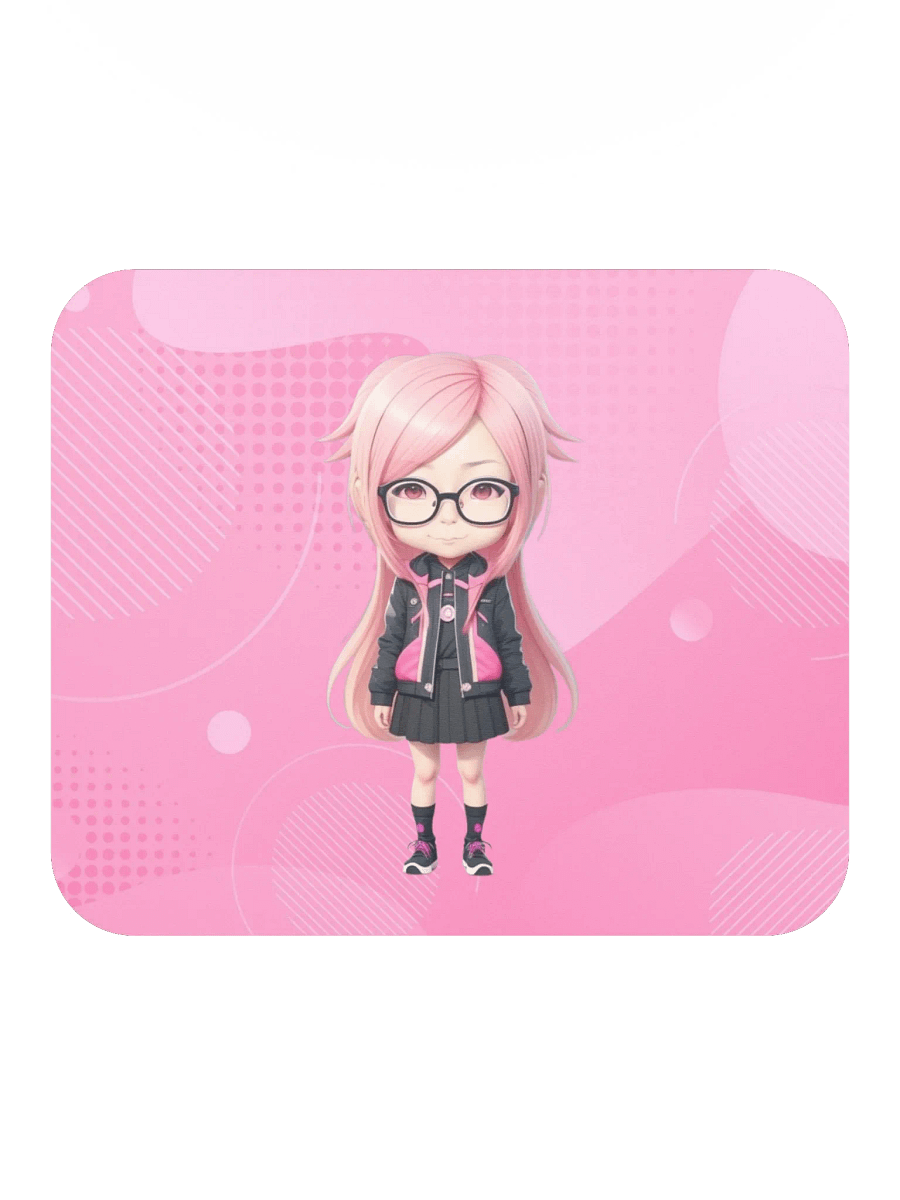 (PINK CHIBI) K Classic Mouse Pad product image (2)