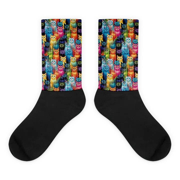 Katz Katz Katz Black Foot Socks product image (1)