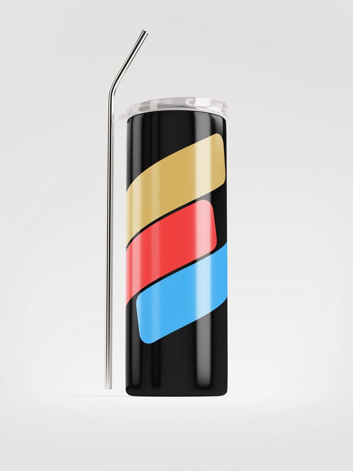 Eco-Friendly Stainless Steel Tumbler with Reusable Straw product image (1)