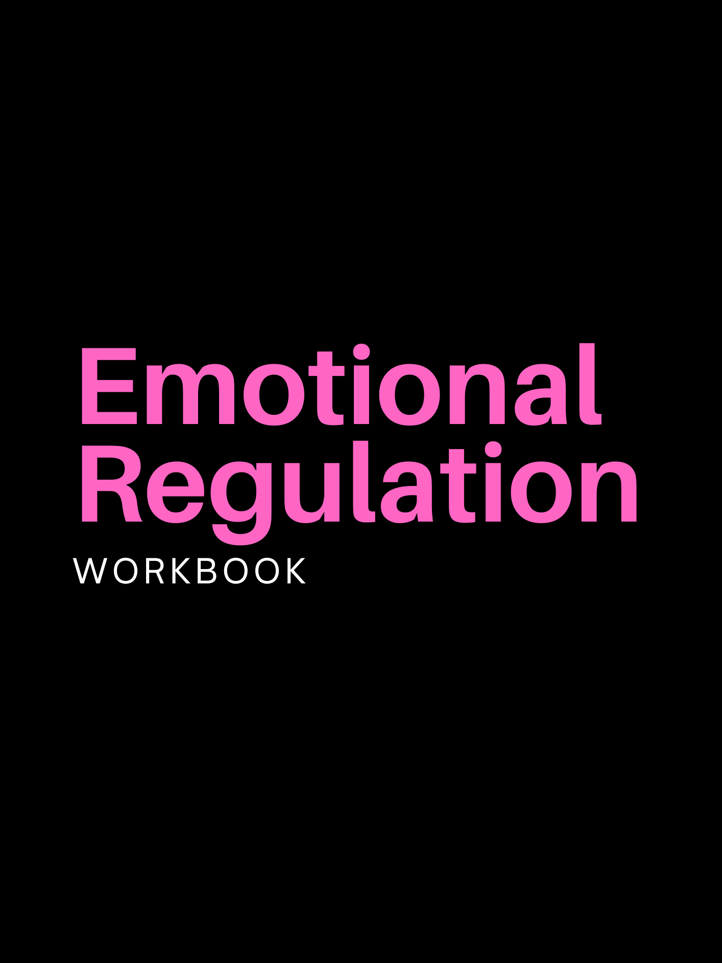 Emotional Regulation Workbook product image (1)