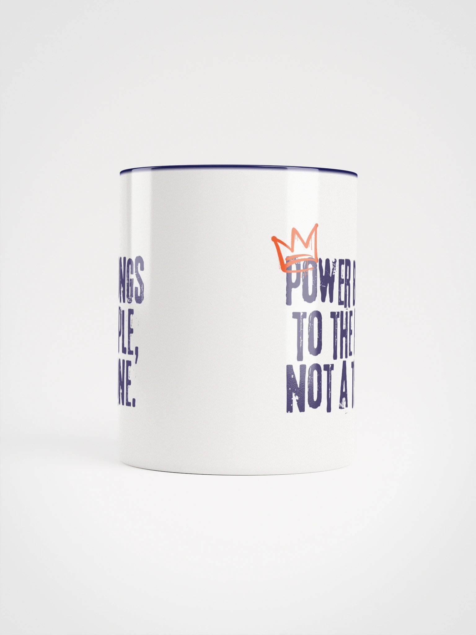 Not A Throne Mug - Being Liberal product image (5)